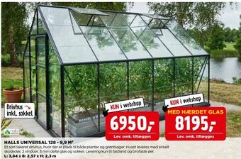 jem & fix Halls universal 128 - 9,9 m2 tilbud