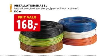 jem & fix Installationskabel tilbud