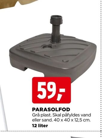 jem & fix Parasolfod tilbud
