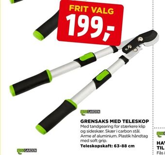 jem & fix Grensaks med teleskop tilbud