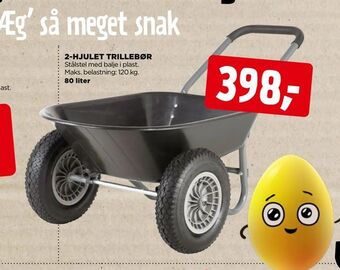 jem & fix 2-hjulet trillebør tilbud