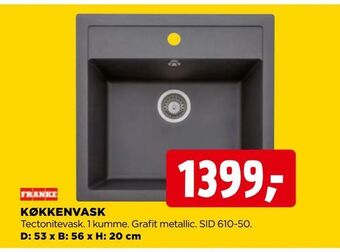 jem & fix Køkkenvask tilbud
