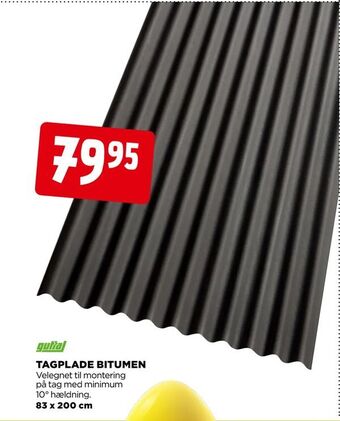 jem & fix Tagplade bitumen tilbud