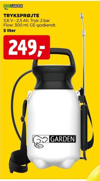 jem & fix Tryksprøjte tilbud