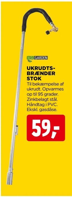 jem & fix Ukrudtsbrænder stok tilbud