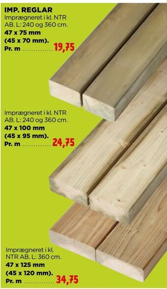 jem & fix Imp. reglar tilbud