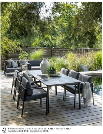 Ilva Horizon havebord tilbud