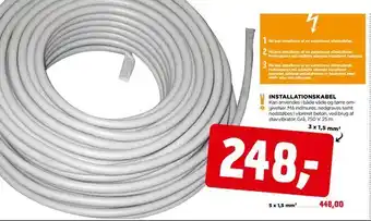 jem & fix Installations kabel tilbud