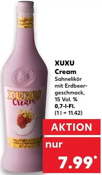 Kaufland Xuxu Cream 0,7 liter tilbud