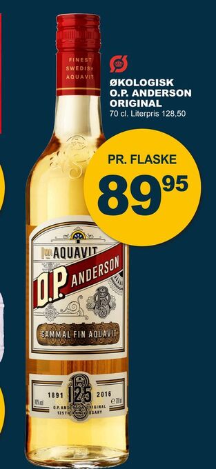 Økologisk o.p. anderson original