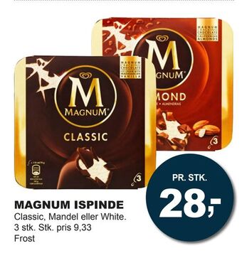 Let-Køb Magnum ispinde tilbud