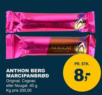 Let-Køb Anthon berg marcipanbrød tilbud