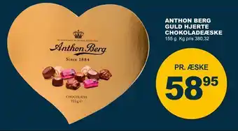 Let-Køb Anthon berg guld hjerte chokoladeæske tilbud