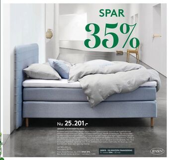 SengeSpecialisten Jensen j4 kontinentalseng tilbud