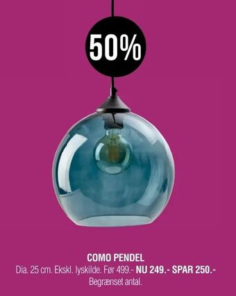 Ilva Como pendel tilbud
