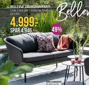 Ilva Bellevue loungehavesæt tilbud
