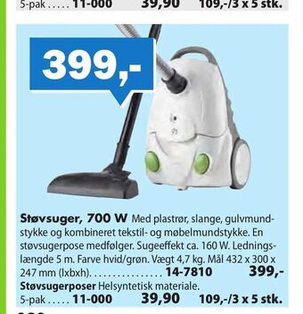 Støvsuger, 700 W