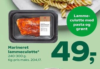 Coop 365 Marineret lammeculotte tilbud