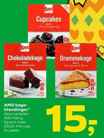 Coop 365 AMO kageblandinger tilbud