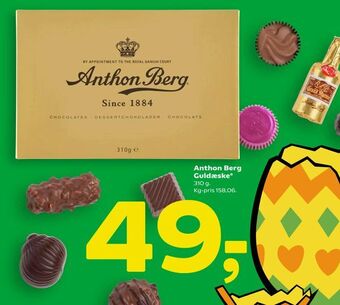 Coop 365 Anthon Berg Guldæske tilbud