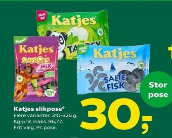 Coop 365 Katjes slikpose tilbud