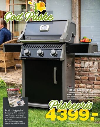 Bauhaus Rogue 425 gasgrill tilbud