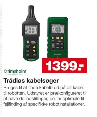 Trådløs kabelsøger