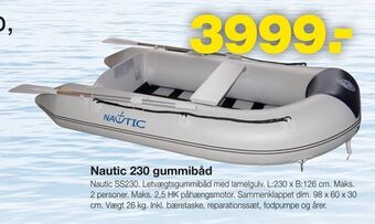 Nautic 230 gummibåd