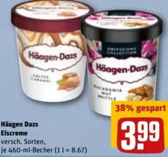 Häagen Dazs Eiscreme 460ml