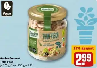 REWE DE Garden Gourmet Thun Visch 175g tilbud