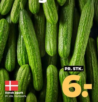 Netto Dansk agurk tilbud