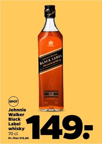 Netto Johnnie Walker Black Label whisky tilbud