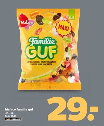 Netto Malaco familie guf tilbud