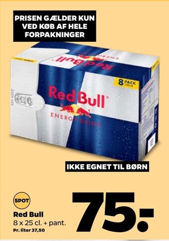 Netto Red Bull tilbud