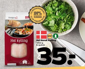 Netto Hel dansk kylling tilbud