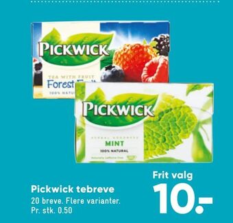 Bilka Pickwick tebreve tilbud