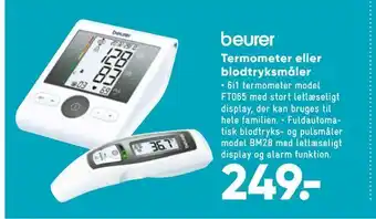 Bilka Termometer eller blodtryksmåler tilbud