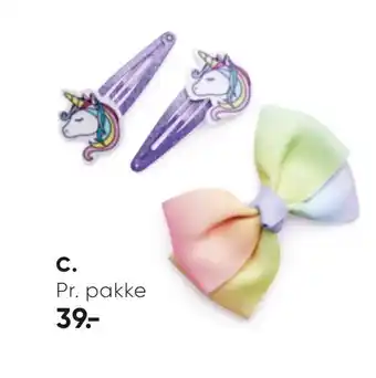 Bilka Unicorn spænder og sløjfe tilbud