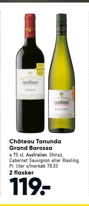 Bilka Château Tanunda Grand Barossa tilbud