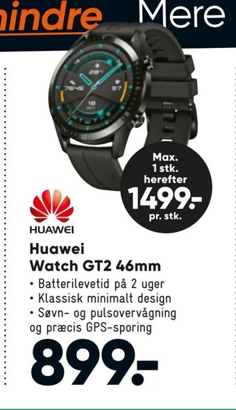 Bilka Huawei Watch GT2 46mm tilbud
