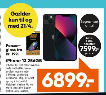 Bilka iPhone 13 256GB tilbud