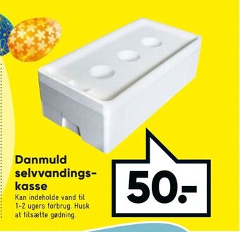 Bilka Danmuld selvvandings kasse tilbud