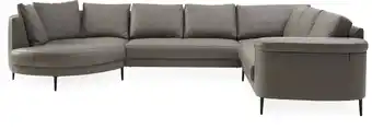 Ilva Monza Hjørnesofa med chaiselong tilbud