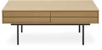 Ilva Doppler Sofabord 130 x 46 x 60 cm tilbud