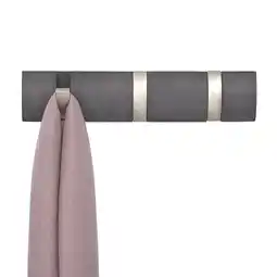 Ilva Flip Knagerække 30,61 x 6,6 x 3,2 cm 3 knager tilbud