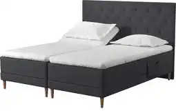 Dunlopillo Pure inkl. 8 cm Original Cool duo topmadras, 180 x 200 cm bokselevationsseng