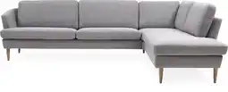 Timian Hjørnesofa med pufafslutning