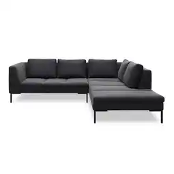 Ilva Nordskov Hjørnesofa med pufafslutning tilbud