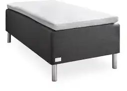 Ilva Nocturne Silver DF inkl. 4,5 cm Silver topmadras, 80x200 cm boksmadras tilbud