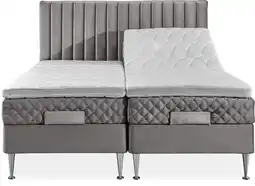 Ilva Nocturne Exclusive Velour Inkl. 6 cm Exclusive topmadrasser, 180 x 200 cm elevationsseng tilbud